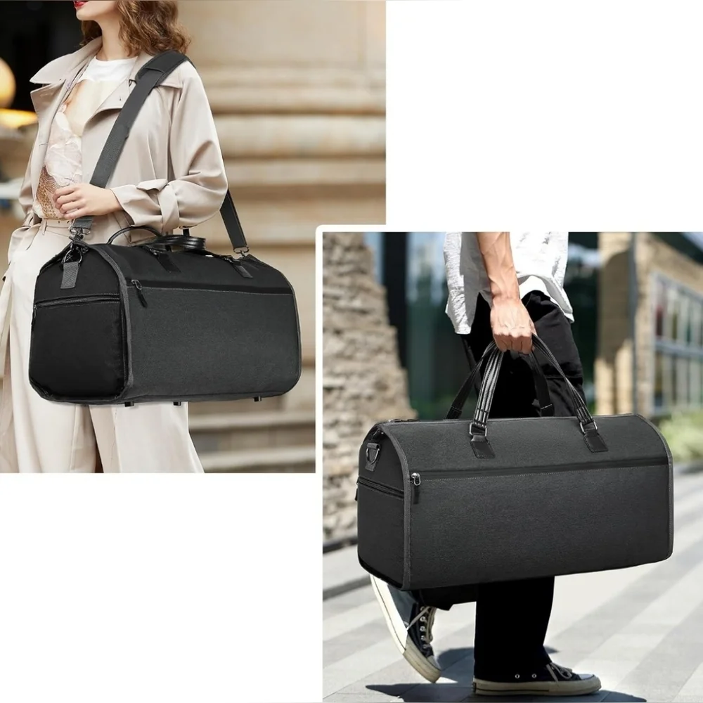 Unisex Waterproof Convertible Garment Duffle Bag with Shoulder Strap NIB Carryon